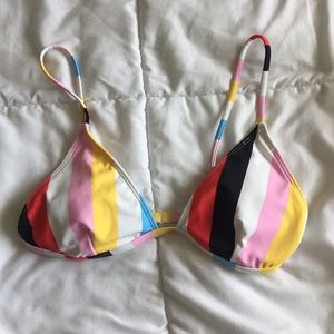 Never worn stripped bikini